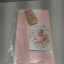 Tiny Twinkle Mess-Proof Splat Mats for Under high Chairs or Table Cover Art Projects for Baby and Toddler - Waterproof, Washable Floor or Table Splash mat 51" x 51" (Rose)