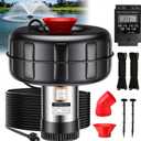 Pond Fountain Aerator, 1HP 15000 GPH with Timer and 100 FT Cord