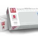 Basic Medical Blue Nitrile Exam Gloves - Latex-Free & Powder-Free - NGPF 7001(Case of 1,000), Small (Blue, S)