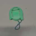 JCHPINE Silicone Cover Case for Tamagotchi Connection Virtual Reality Pet, Screen Protector for Tamagotchi Connection Electronic Pet Accessories (Silicone Case and Screen Film) (Teal)