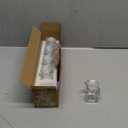 Brajttt Small Glass Jars with Lids,4 oz Spice Jars with Labels,Small Glass Containers with Airtight Hinged Lid for Home Kitchen, Arts & Crafts Projects, Spices, Decoration, Snack Foods (5 Pack)