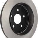 Centric Premium 120.58005 Automotive Replacement Rear Brake Rotor for Selected Dodge, Jeep, Model Year