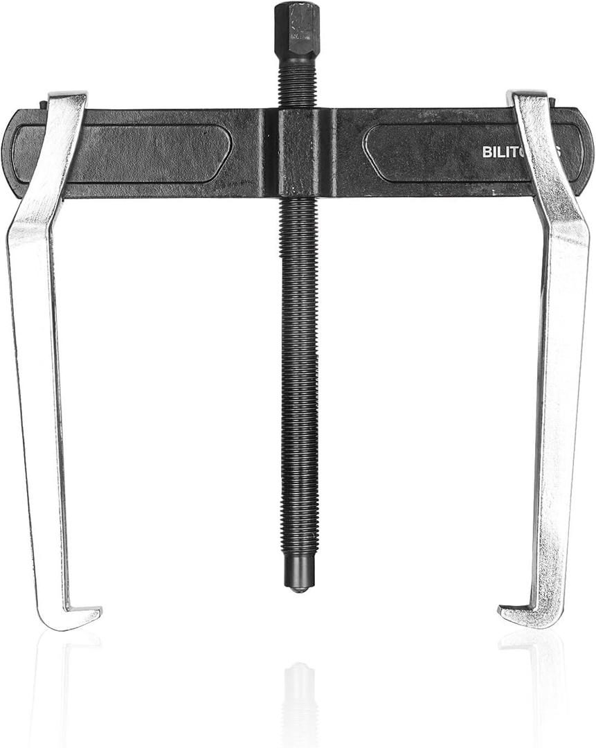 BILITOOLS 8" 2-Jaw Gear Puller, Internal External for Removal of Pulleys Flywheels Bearings & Gears
