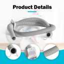 NEW AEM73732901 Washer Drain Hose Assembly Compatible with LG Kenmore Washer Replacement AEM74053001 AEM74073303 MEJ62685201 2702257 PS8749199 AP5783629