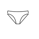 Women Underwear Brown Small
