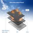 4W Solar Panel Charging Compatible with Arlo Pro 3/Arlo Pro4/Arlo Ultra/Arlo Ultra 2/Arlo Pro 3 Floodlight, with 13.1ft Waterproof Charging Cable, IP65 Weatherproof,Includes 360Adjustable Wall Mount