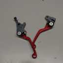 Motorcycle CNC Foldable Pivot Master Cylinder Clutch Brake Lever Handle for TRX400EX TRX 400 EX 99-08 (TRX400EX 1999-2008) (TRX400EX 1999-2008)