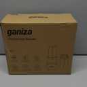 Ganiza Smoothie Blender, 900W Blenders for Shakes and Smoothies, 15-Piece Personal Blender and Grinder Combo for Kitchen, Smoothies Maker with 4 BPA-Free Portable Cup, Nutritious Recipe