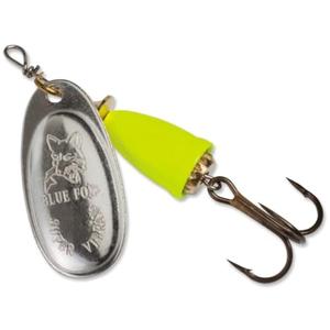 Blue Fox Super Vibrax Spinners - Silver Yellow, 0.18 oz, 1 pc, Freshwater Fish, Fishing Lure, Spinner 3Pack