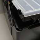 Rolling Tool Box with Wheels, Foldable Comfort Handle, and Removable Top  Toolbox Organizers and Storage by Stalwart