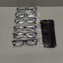 Gaoye Reading Glasses for Women, 6 pack Fashion Readers for Women Men Spring Hinge Eye Glasses, Blue Light Reading Glasses