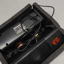 Redragon GS550 PC Gaming Speakers, 2.0 Channel Desktop Computer Sound Bar with Compact Maneuverable Size, Headphone Jack, Quality Bass & Decent Red Backlit, USB Powered w/ 3.5mm Cable (Black)