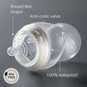 Tommee Tippee Natural Start Anti-Colic 5 oz BPA Free Baby Bottles, 0+ Months, Slow Flow Breast-Like Nipple, Self Sterilizing, Designed for Seamless Transition Between Bottle and Breast, Pack of 4