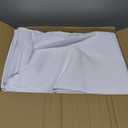 sancua 6 Pack White Tablecloth 90 x 132 Inch - Rectangle Table Cloth for 6 Feet Tables Stain and Wrinkle Resistant Washable Polyester Table Cover for Dining Wedding Banquet Party Buffet Restaurant