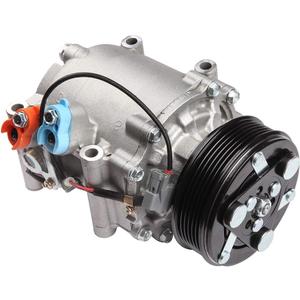 Cciyu Air Conditioning Compressor for Honda Civic 1.7L 2.0L 2002-2005 for Acura RSX 2.0L 2002-2006 Replaces AC Compressor for Car