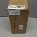 Pinkunn 2 Pcs White Christmas Tree Figurines Glitter Resin Christmas Tree Table Decorations Modern Decorative Xmas Trees Table Centerpiece for Holiday Mantel Indoor Home Decor