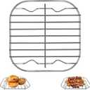8''8'' Air Fryer Wire Rack for Gourmia GAF716 GAF798 7QT Air Fryer, Food Grade Stainless Steel Air Fryer Replacement Parts Accessories