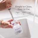 Lansinoh Anti-Colic Baby Bottles, BPA-Free Plastic, 8 Ounces, 3 Count, Medium Flow Nipples (Size M), Breastfeeding Bottle with NaturalWave Design