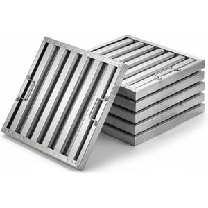 NOOTA Pack of 6 Hood Filters 15.5W×19.5H Inch，Commercial Hood Filters
