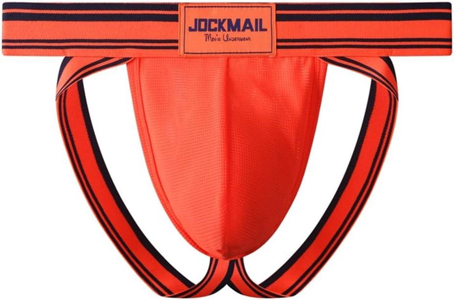 JOCKMAIL Jockstrap Athletic Supporters for Men Jock Strap Male Underwear for Gym Sport