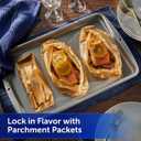 5 x Reynolds Kitchens Unbleached Parchment Paper Roll, Non Stick Parchment Paper for Cooking and Baking, Oven Safe up to 425 Degrees, Chlorine-Free, 45 Feet x 12 Inches, 45 Total Sq. Ft.