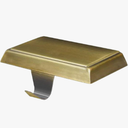 Almencla Christmas Stocking Holders Xmas Stocking Hooks Standing Mantel Stocking Hangers for Indoor Decor Fireplace Holiday Stair pack of 6