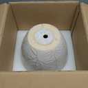 10 Inch Plant Pot Ceramic Planter Pot with Drainage Hole and Saucer Round Planter Large Flower Pot for Indoor Outdoor Plants Home Garden Decor White