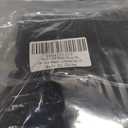 Women's Plus Size 2 Piece Outfits Casual Open Front Blazer and High Waist Pleated Maxi Skirt Sets Business Suits (5X-Large, Black)