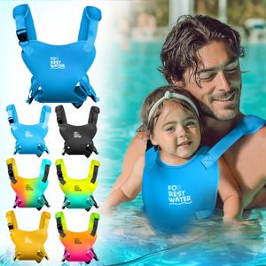 Baby Carrier - Premium Neoprene Ergonomic for Warm & Safe Water & Land Fun (4-24 Months) - Adjustable Infant & Toddler Harness Summer & Winter Baby Carrier (Blue3538C)