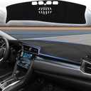 YYCKE Dash Cover Mat Custom Fit for 2025 2026 Hyundai Tucson Accessories Dashboard Pad Carpet Protector