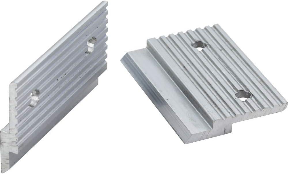 Hardware Resources 200-ZB 2 Inch Long Panel Mounting Clip - Single - Aluminum