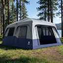 EVER ADVANCED 8 Person Camping Blackout Design Tent