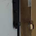 AmazonBasics Sliding Barn Door Hardware Kit, 6.6 Foot, J Shape, Black 1/2 