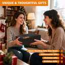 Christmas Paper Towel Holder - Santa Claus Winter Xmas Kitchen Countertop Bathroom Decor - Xmas Gift for Women, 3D Cute Decorations