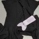 MANGOPOP Women's Half Sleeve Crew Neck Bodysuit 3/4 Sleeve Body Suit Slim Fit Going Out Tops (X-Large, 01 Black)