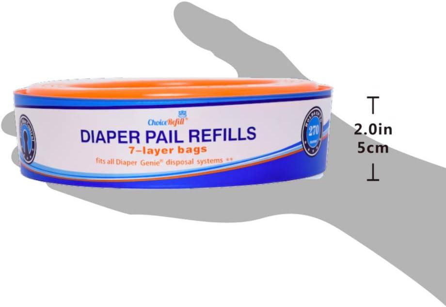 ChoiceRefill Compatible with Diaper Genie Pails