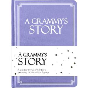 Grammy's Life Story Journal (Hardcover): A Meaningful Keepsake for Grammy to Share Her Journey & Memories, Book Includes 250+ Prompt Questions, Sentimental Gift for Mother's Day, Birthday, Christmas