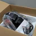 Under Desk Elliptical Machine, Electric Elliptical Leg Exerciser for Seniors with 12 Adjustable, Portable Quiet Elliptical Exercise Machine, Seated Pedal Exerciser with Remote Control (Orange)