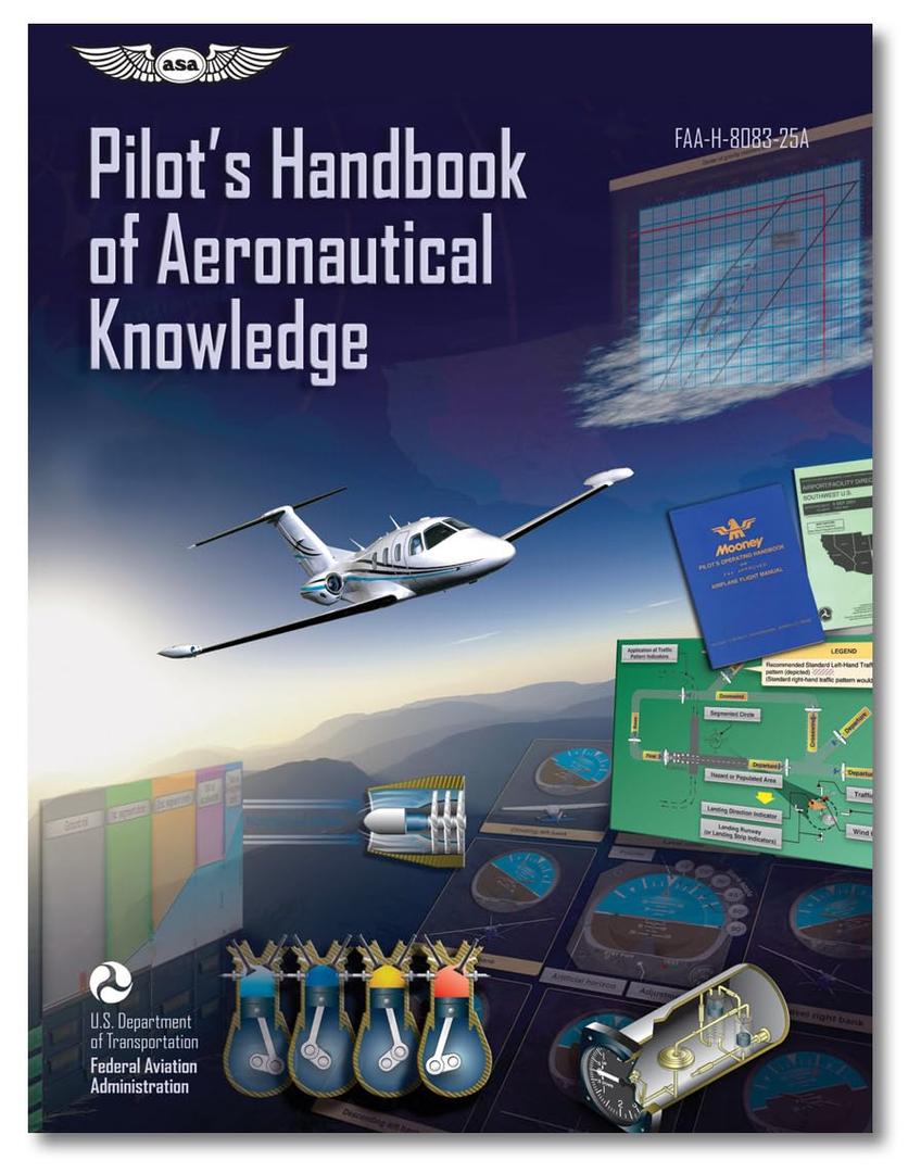Pilot's Handbook of Aeronautical Knowledge (FAA-H-8083-25A) Paperback