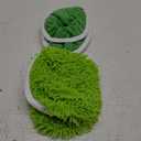 Reusable Microfiber Mop Pads Washable Wet Pads Compatible with Swiffer Sweeper Refills Pads for Wet & Dry Sweeping Cloths Mop Head Replacement for Household Cleaning (4PCS)