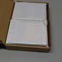 Egofine 5x7 Acrylic Frames 4 Pack, 20mm Thicker Frameless Clear Picture Frames, Double Sided Magnetic Picture Frames, Free Standing Desktop Display