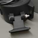 Retractable Garden Hose Reel 1/2 in x82 ft, Garden Water Hose Reel with 7- Function Sprayer Nozzle, Any Length Lock/Automatic Slow Return System,180 Swivel Bracket (Gray-white)