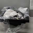 Shampoo Bowl for Salons, Black ABS Plastic Shampoo Sink for Home, Easy to Clean and Install Salon Shampoo Bowls for Hair Stylist