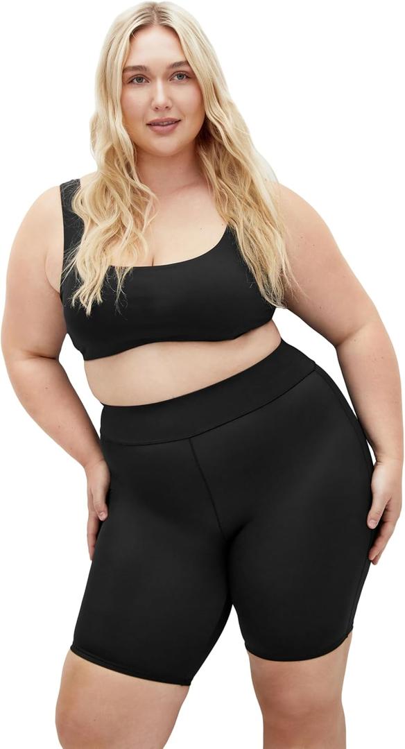 City Chic Women's Plus Size Short - Azores Swim, XXS