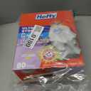 Hefty Ultra Strong 13 Gallon Trash Bags, Tall Kitchen Trash Bags 13 Gallon Size, Drawstring Closure, Continuous Odor Control, White, Lavender and Sweet Vanilla Scent, 80 Bags