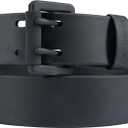 Carhartt Men's Casual Water Repellent Belts, w/Durable TPU Coated Webbing Material and Double-Prong Roller Buckle (36), Black W/ Matte Black Finish