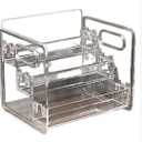 3-Tier Vitamin Storage Organizer, Organizer For Vitamin Bottles And Medicine Bottle, Vitamin Bottle Organizer For Countertop, Bathroom Cabinet Storage Items Are Clearly Visible
