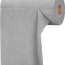 Tear-A-Rag Roll -50 Pack, 12 x 12 Microfiber Cleaning Cloth, Reusable Towels for Home, auto and Shop (Grey)