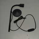 DAMI Small Desk Lamp with Flexible Gooseneck, USB Reading Light Nightstand with 3 Color Temperatures, Dimmable Eye-Caring Bedside Table Lamp for Home Office Bedroom Dorm RV - Black