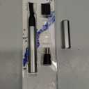 Wahl Micro Groomsman Battery Personal Trimmer for Hygienic Grooming with Rinseable, Interchangeable Heads for Eyebrows, Neckline, Nose, Ears, & Other Detailing - 05640-600 (4 Piece Set)